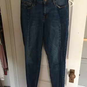 old navy rockstar mid rise jeans